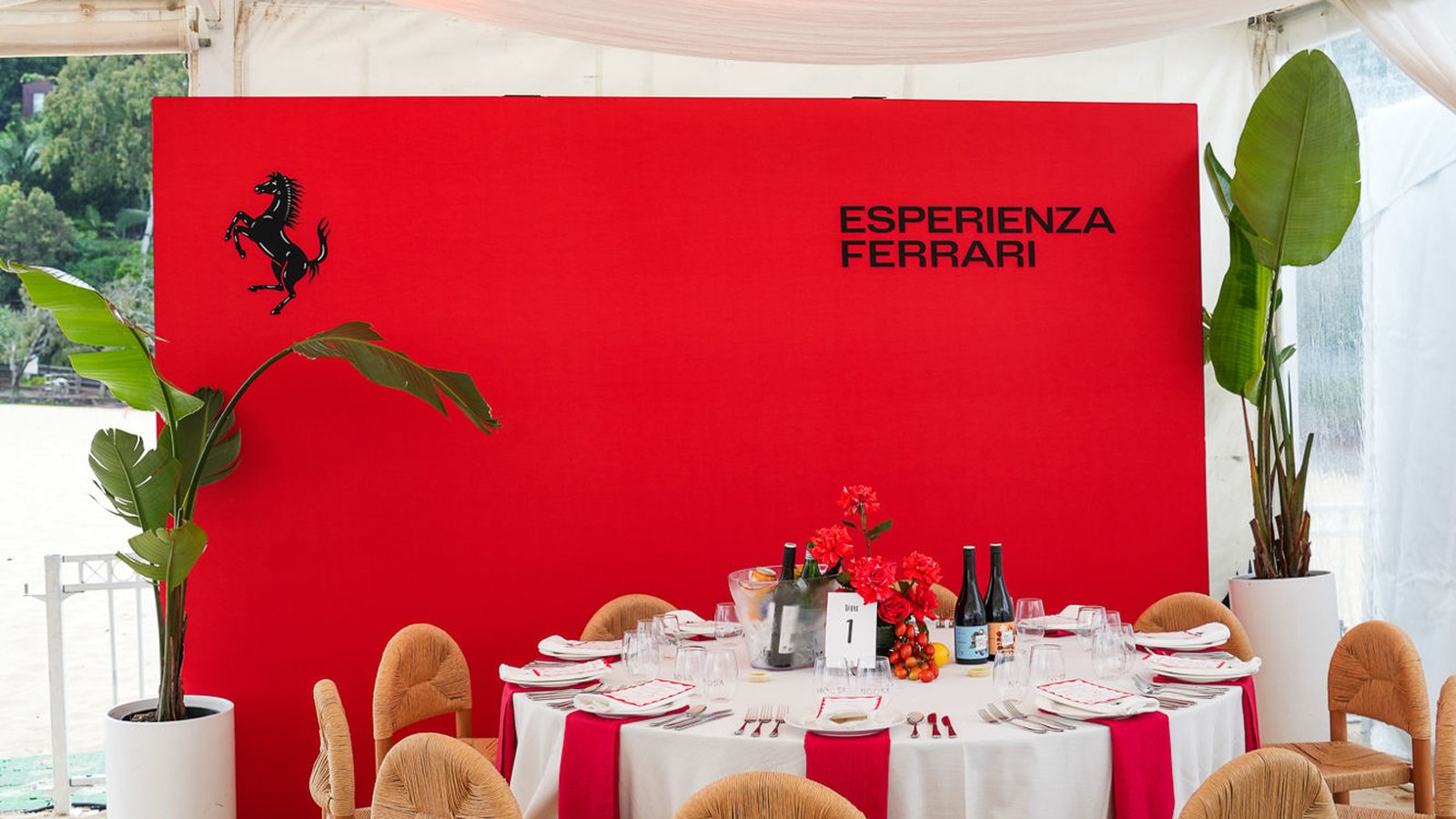 Esperienza Ferrari marquee