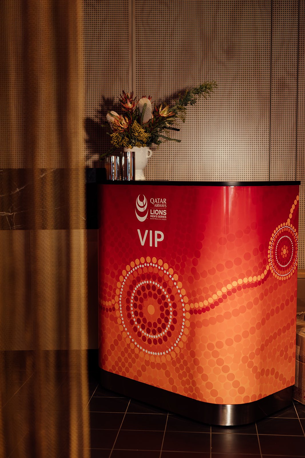 VIP arrival counter