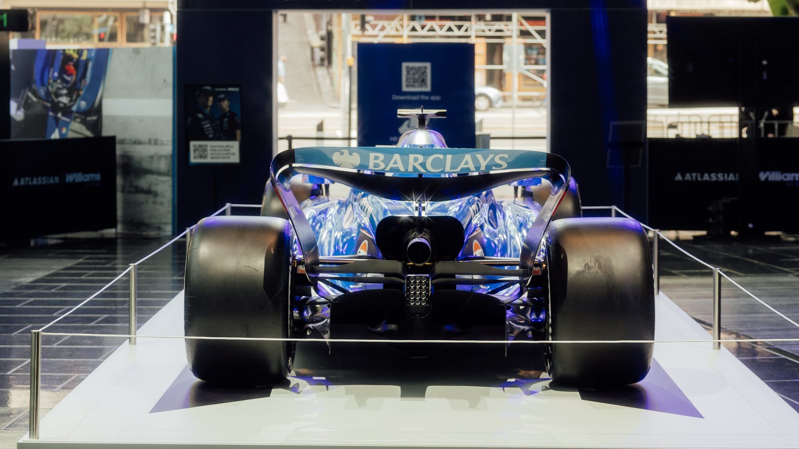 Atlassian Williams show car
